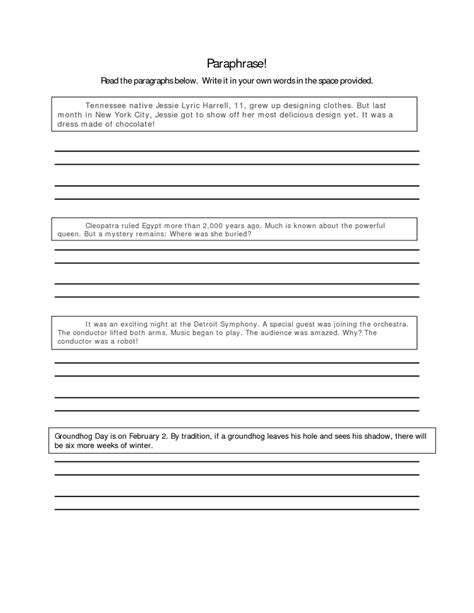 7th Grade Writing Worksheets Pdf Free