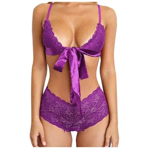 Sasaquoy Coordonnes Ensemble Lingerie Femmes Sexy Dentelle Culottes Mémoires Sous Vêtements