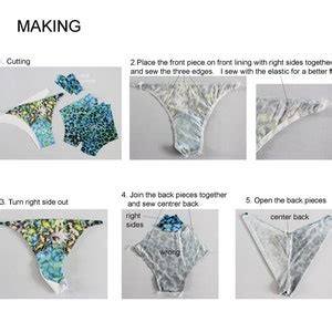 Bikini Brazilian Bottoms Sewing Pattern Swim Wearlingerie Etsy