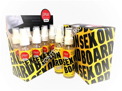 Ароматизатор CX Спрей SEX BOARD грейпфрут с лепестками роз