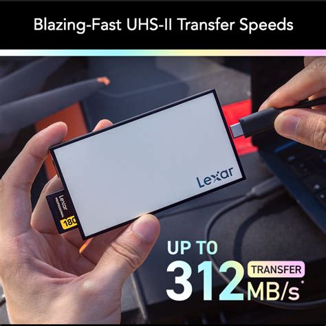 Lexar® Professional Workflow SD/microSD UHS-II Card Reader | Lexar