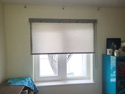 Unusual Roller Blinds installed in Loughlinstown, Dublin - Signature ...