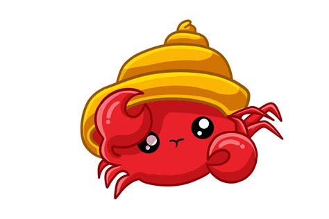 summer conch cute stock icons graphic  hijaudaun creative fabrica