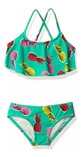 Kanu Surf Karlie Flounce Bikini Beach Sport 2 Piezas Traje Meses sin interés
