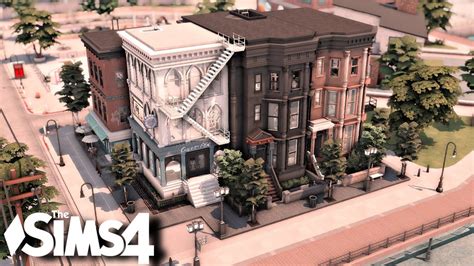 New York Inspired Street Apartments More No Cc The Sims Stop