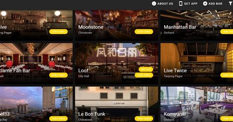 This New Website And App Helps Locate Bars Near You Sg Magazine Online