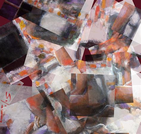 Nude Abstract Painting By J Christian Sajous Fine Art America