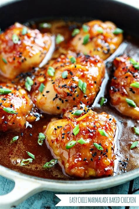 Baked Orange Marmalade Chicken Recipe Good Life Eats