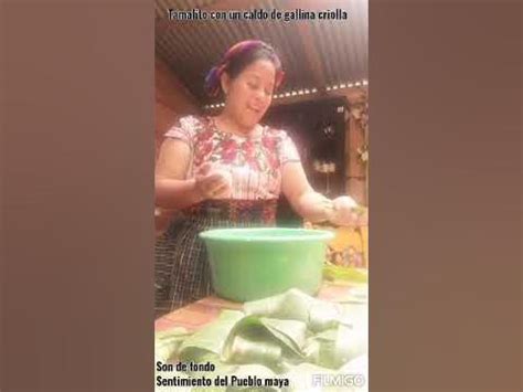 Tamalito en hojas de milpa - YouTube