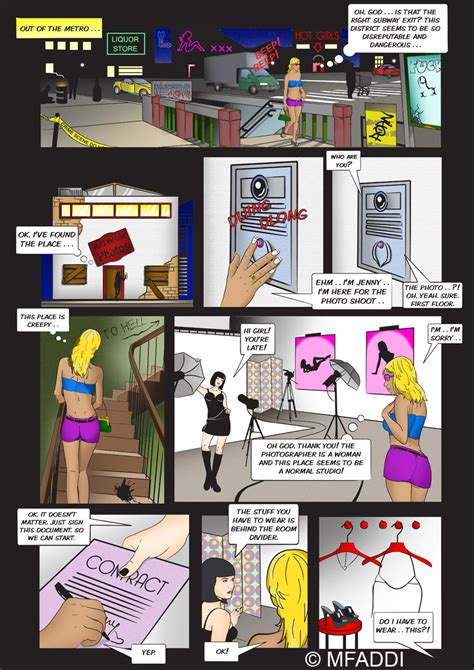 Slave To Fashion Comic Page By Mfaddi Hentai Foundry