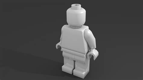 Lego Minifigure Unity3d 3d Blend