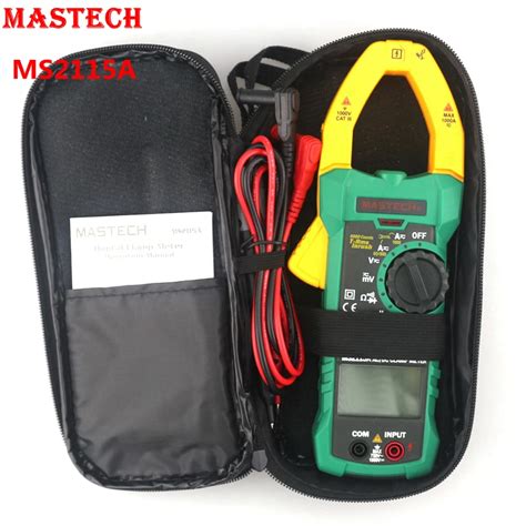 Mastech Ms A Digital Clamp Meter Mult Metro True Rms Ac Dc