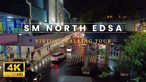 SM North EDSA Quezon City Philippines Virtual Walking Tour 4k