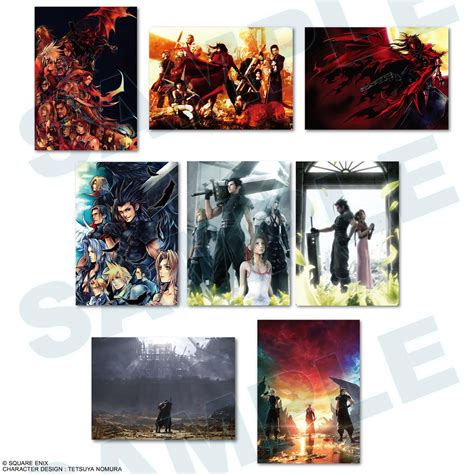 Final Fantasy Vii Anniversary Art Museum Digital Card Plus Vol