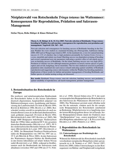 (PDF) Nest-site selection of Redshanks Tringa totanus breeding in Wadden Sea salt marshes ...