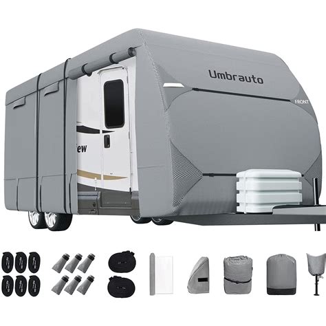 Umbrauto Rv Cover Umbrauto Upgraded 7 Layers Top Camper Cover Travel