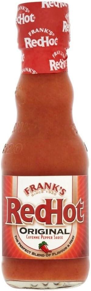 Frank S RedHot Hot Sauce Portable Travel Size Original Ml
