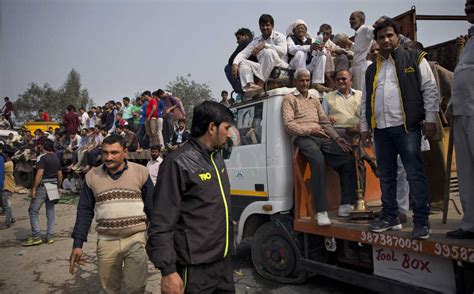 India Sends Soldiers To Area Of Caste Protest At Least 10 Dead The Two Way Npr