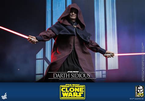 Hot Toys Darth Sidious Figure Star Wars Sixth Scale Limited Collectible Comic Concepts