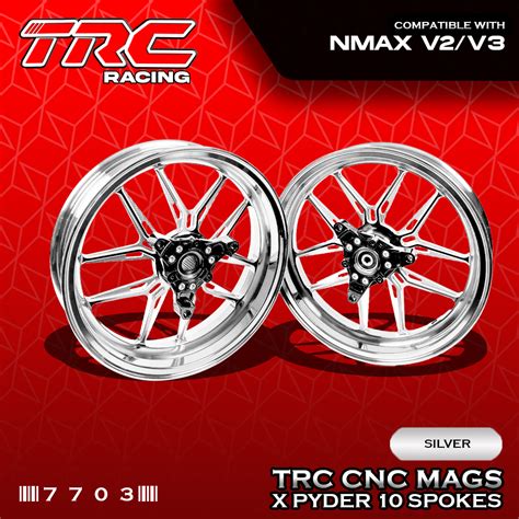 trc nmax vv cnc xpyder  spokes mag wheels