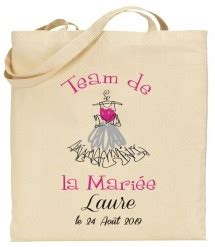 Tote Bag Evjf Team De La Mari E