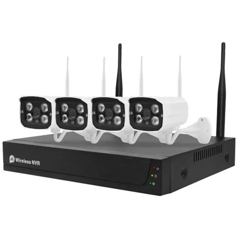 Комплект видеонаблюдения на 4 камеры NVR KIT 601 WiFi 4CH с ...