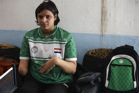 Iraqi table tennis star eyes Paris gold despite losing 3 limbs | Daily