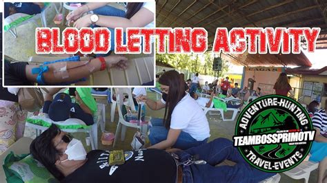 Blood Letting Activity Dugo Mo Buhay Ko Pag Donate Ng Dugo Ng