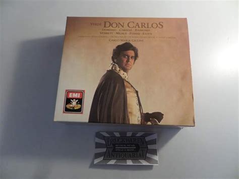 Verdi Don Carlo By Verdi Giuseppe Giulini Carlo Maria Ambrosian