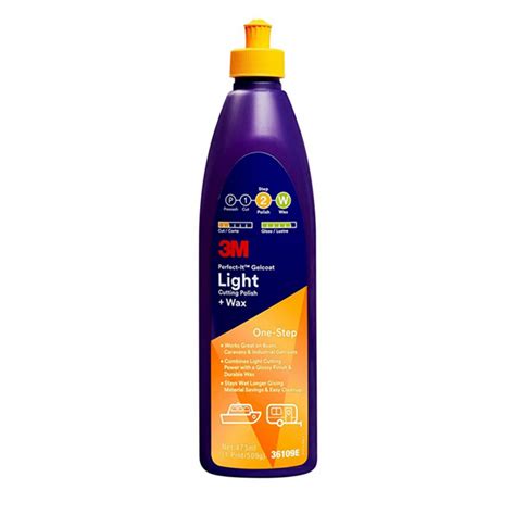 POLIRNA PASTA 3M LIGHT CUT - 473ml - Marine Shop