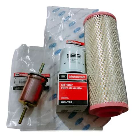 Kit Filtros Aire Aceite Gas Originales De Ecosport 2 0 2005 Meses Sin