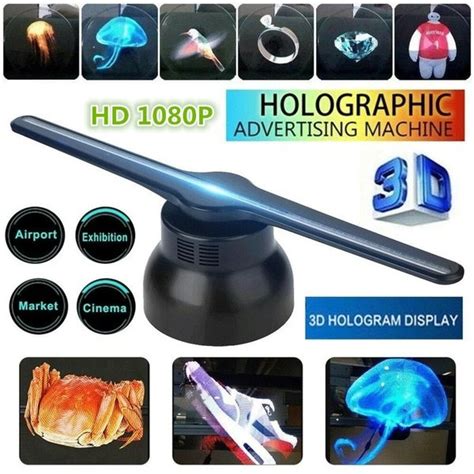 D Full Naked Eye Hologram Led Fan Resolution Dimension Cm Cm At Rs In Pune
