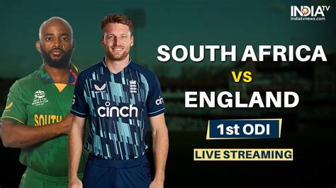 Sa Vs Eng St Odi Live Streaming Details When And Where To Watch