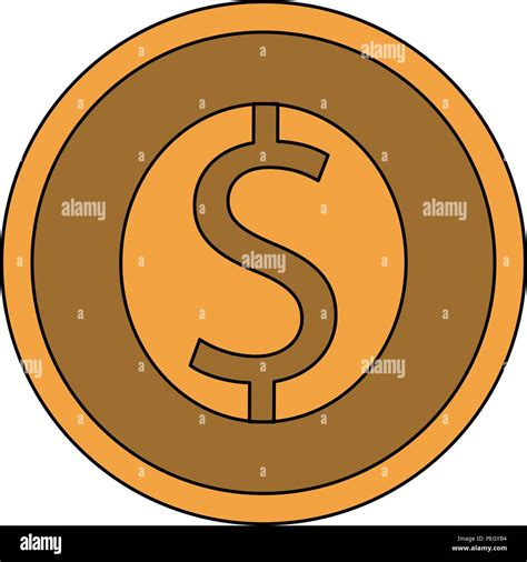 coin money symbol stock vector image art alamy