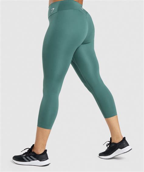 Gymshark Training 78 Leggings Dark Green Gymshark