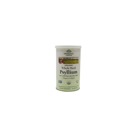 Whole Husk Psyllium Isabgol 100g 36 Oz Organic India
