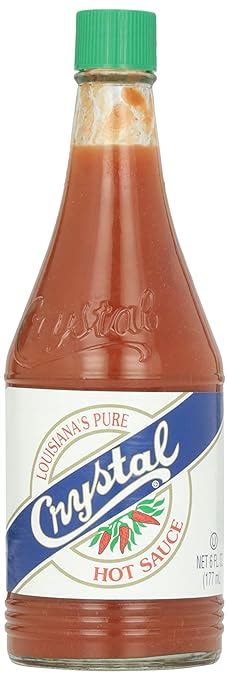 Amazon Crystal Pure Hot Sauce 6 Oz Grocery Gourmet Food