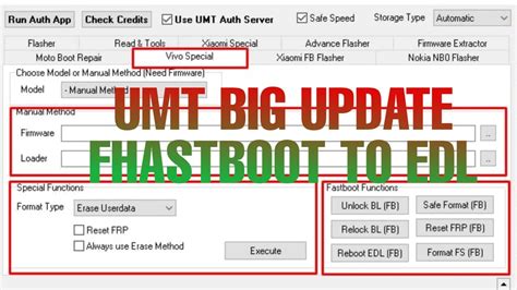 Ultimate Multi Tool - QcFire Umt Big Update 2022 Fhastboot to edl - YouTube