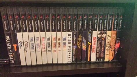 My Ps1ps2 Collection With Custom Covers In Ps3 Cases Rgamecollecting