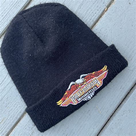 Harley Davidson Beanie Depop