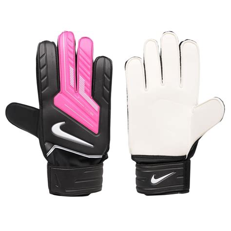 Nike Match Goalkeeper Gloves Blackpinkwhit Football Soccer Ebay