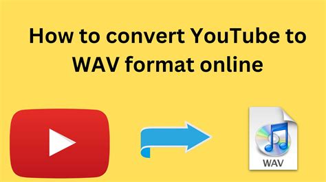 How To Convert YouTube To WAV Format Online November 8 2023 Tech