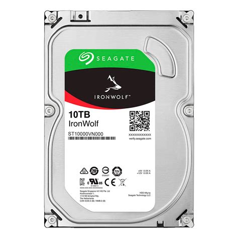 20PK 10TB IRONWOLF SATA 7.2K RPM 3.5LP (ST10000VN000-20PK)