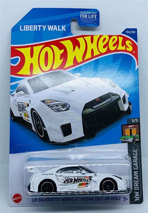 Hot Wheels LB Silhouette Works GT Nissan GT RR Ver Blanco HW Dream Garage