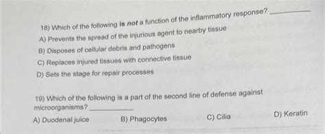 Solved 16 Lymphocytes Can Develop And Mature In The A Chegg