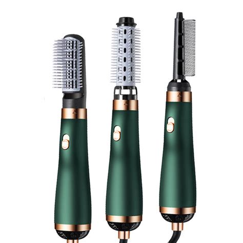 Professional Hair Straightener Comb Brush Dryer Electric Ion Hair Dryer In Hot Air Brush