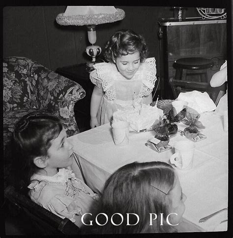 Jk Hh Vintage Amateur Photo Negative Girl Birthday Party Ebay