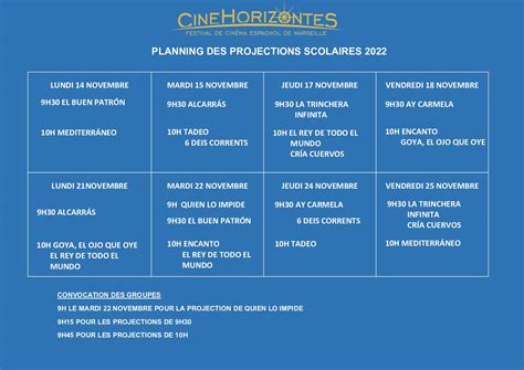 Calaméo Planning Projections Scolaires 3