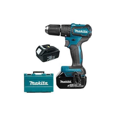 Taladro Atornillador Percutor Inalámbrico 18V Makita DHP483RFE