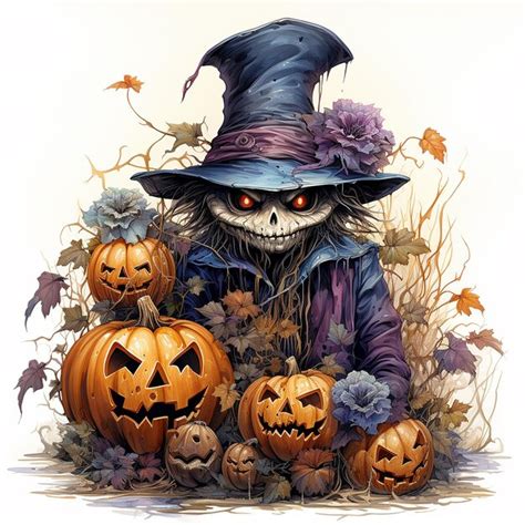 Premium Photo | Halloween Pumpkins Concept Spooky Night